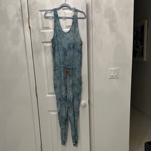 Elegant Teal Sleeveless Jumpsuit